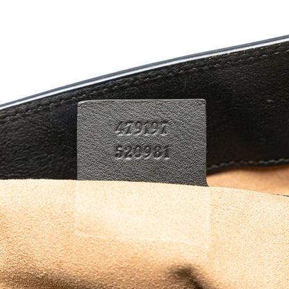 Gucci Brown Canvas Padlock