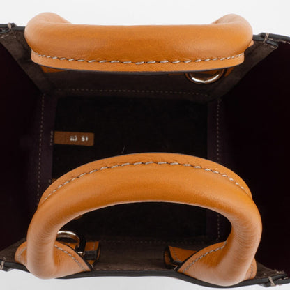 Tod's Orange Leather Tote