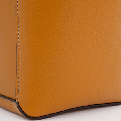 Tod's Orange Leather Tote