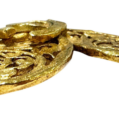 Chanel Gold Gold Plated Brooch