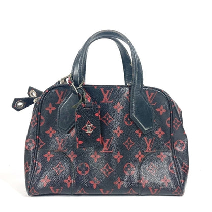 Mcm Brown Canvas Shoulder