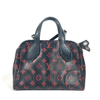 Mcm Brown Canvas Shoulder