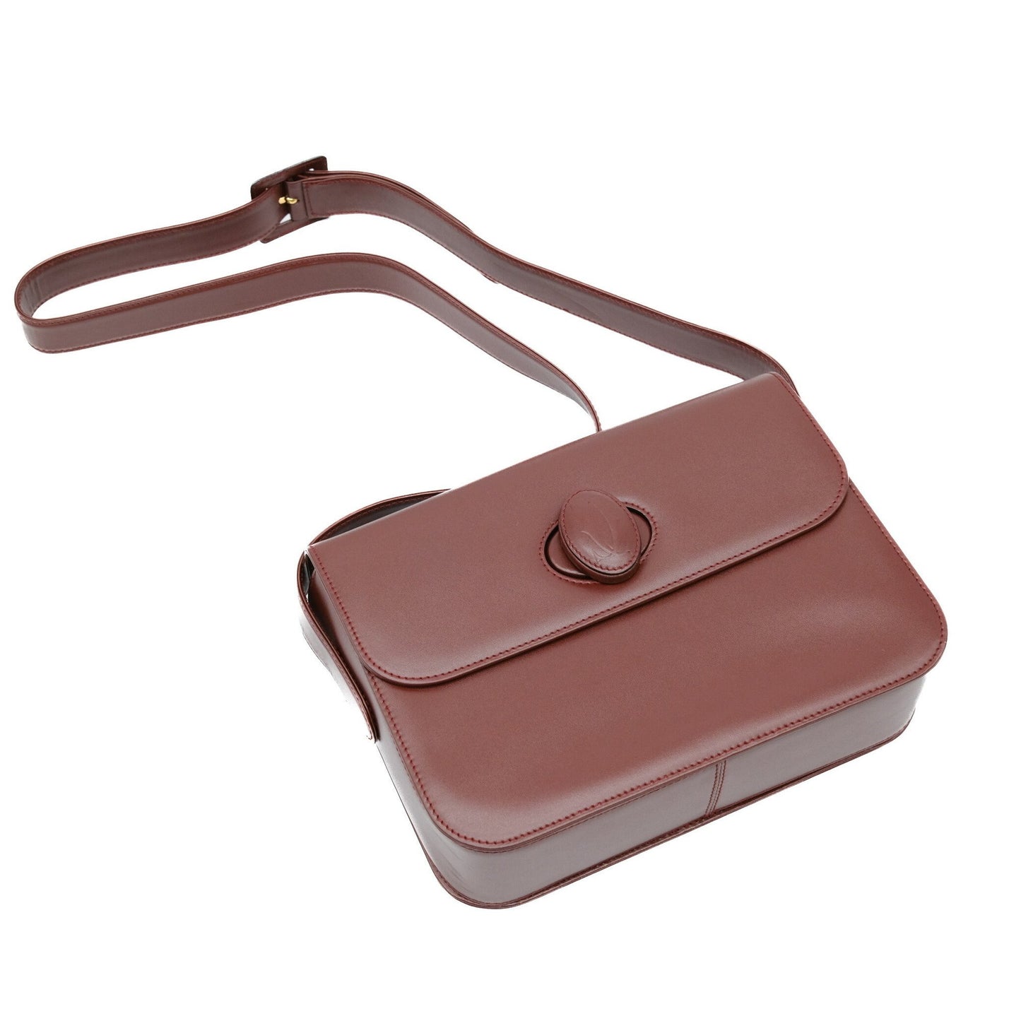 Cartier Red Leather Must De Cartier