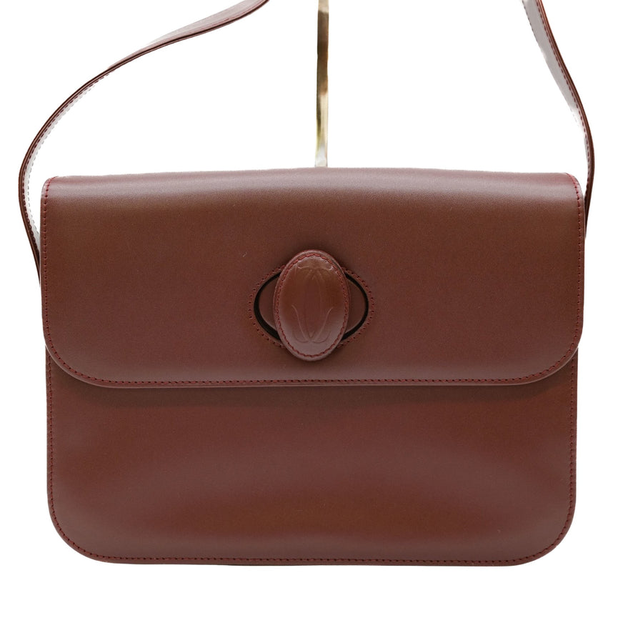 Cartier Red Leather Must De Cartier