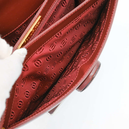 Cartier Red Leather Must De Cartier