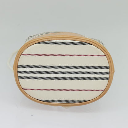 Burberry White Canvas Shoulder