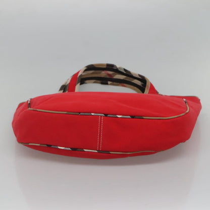 Burberry Red Canvas Nova Check