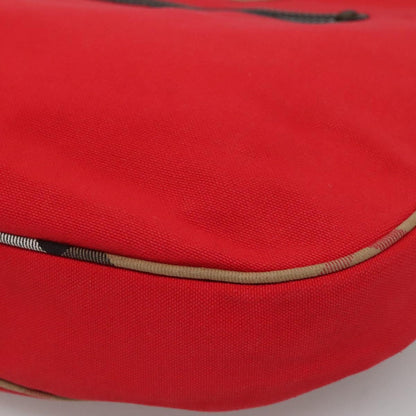 Burberry Red Canvas Nova Check
