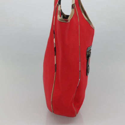 Burberry Red Canvas Nova Check
