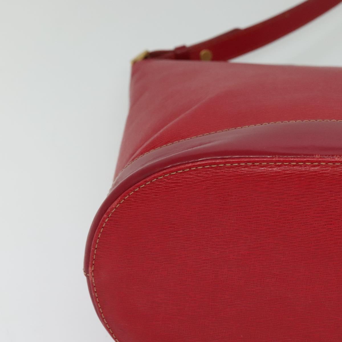 Burberry Red Leather Shoulder