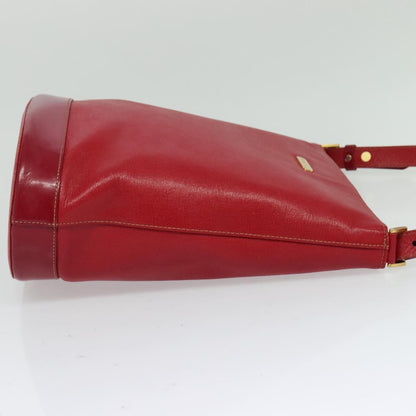 Burberry Red Leather Shoulder