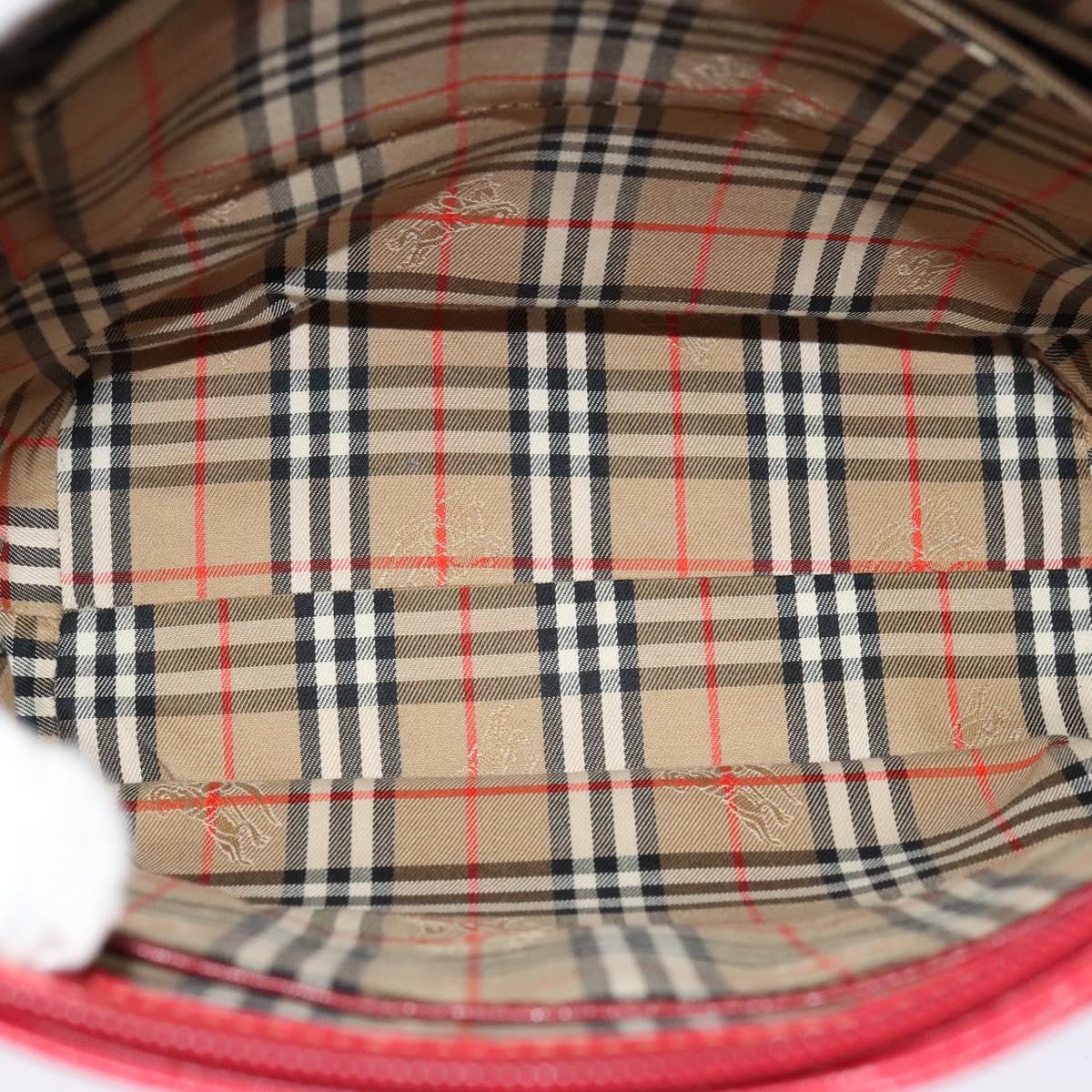 Burberry Red Leather Shoulder