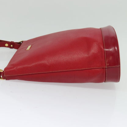 Burberry Red Leather Shoulder