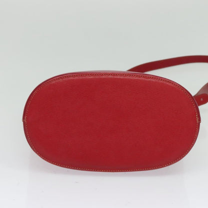 Burberry Red Leather Shoulder