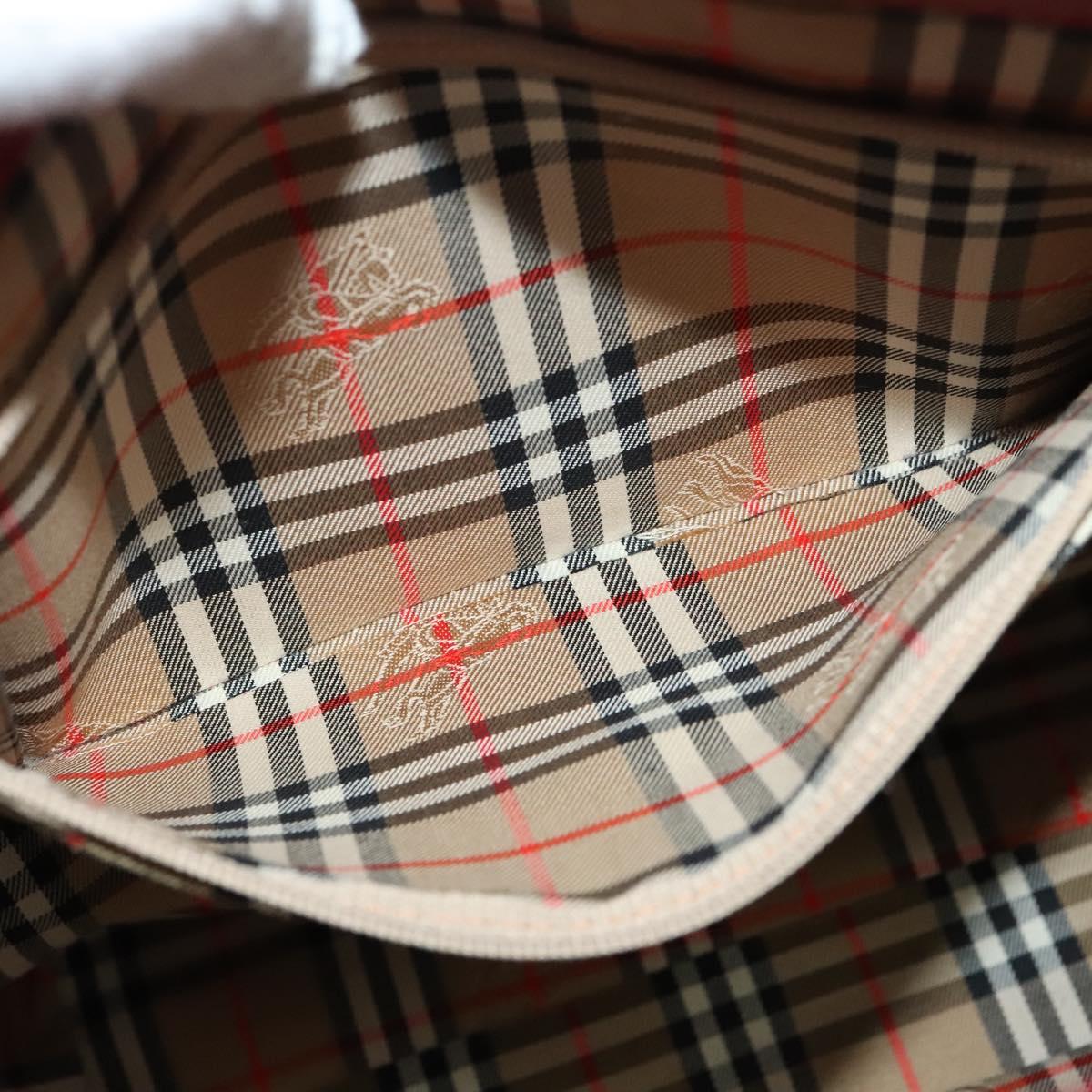 Burberry Red Leather Shoulder
