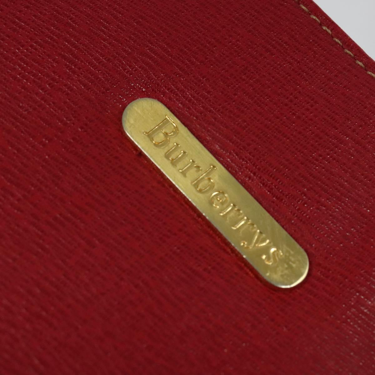 Burberry Red Leather Shoulder