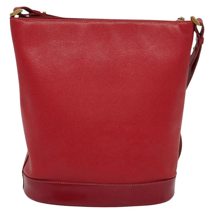 Burberry Red Leather Shoulder