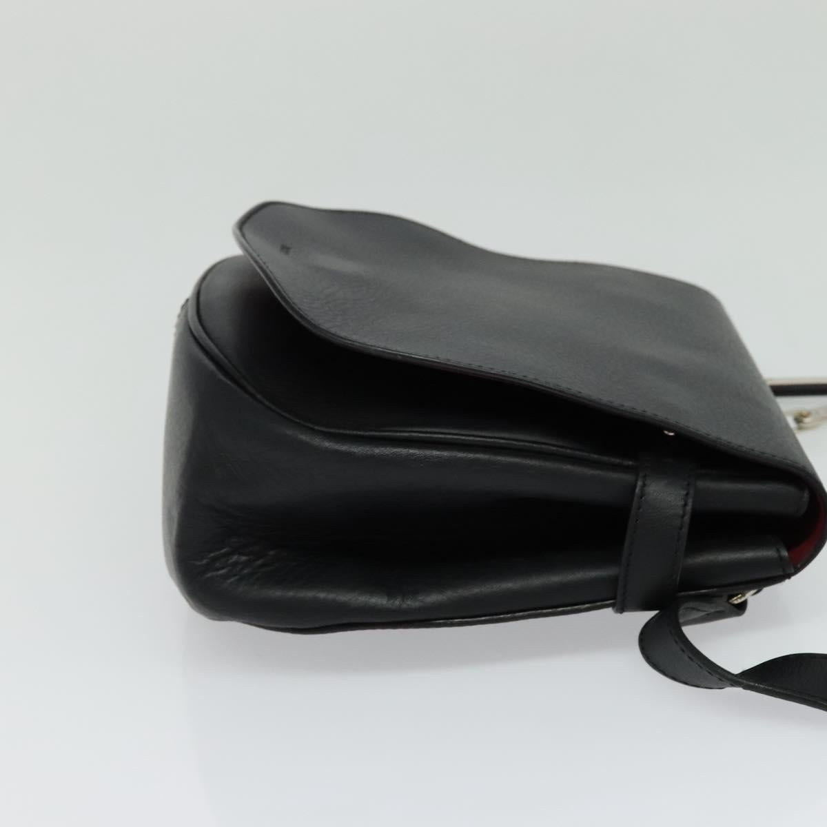 Bally Black Leather Shoulder