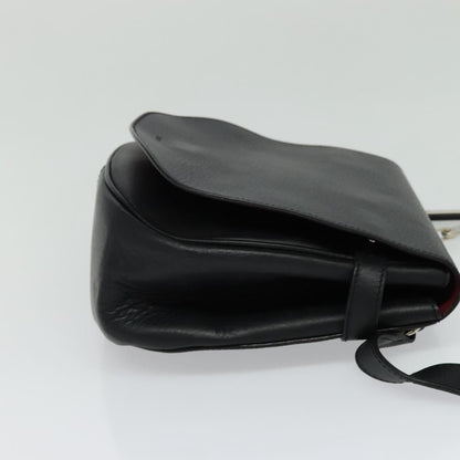 Bally Black Leather Shoulder
