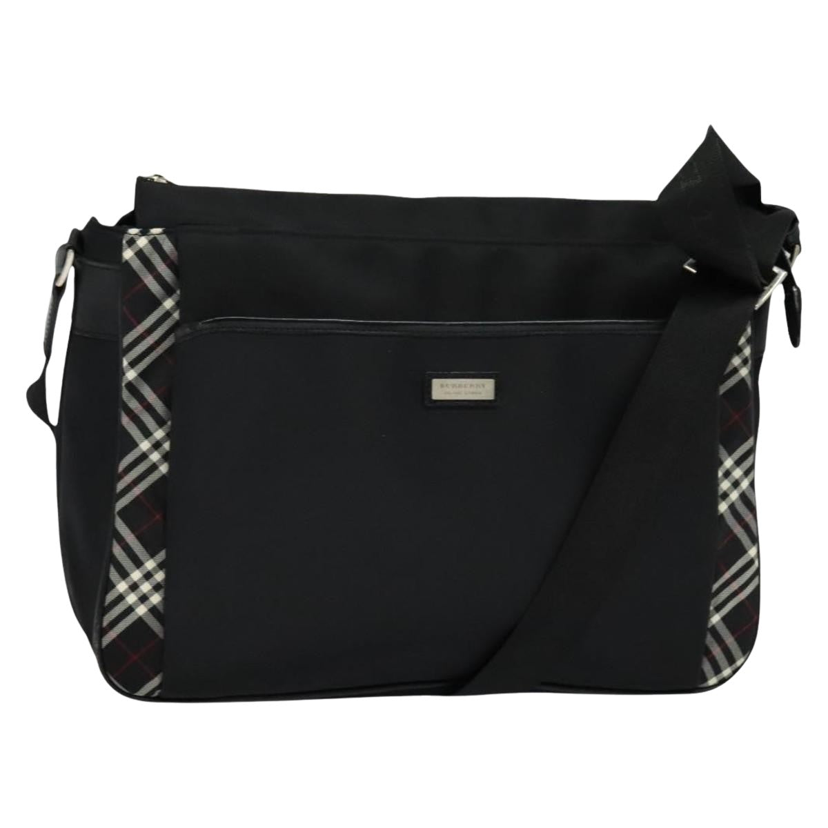 Burberry Black Synthetic Nova Check