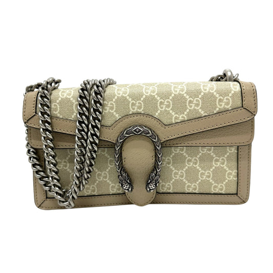 Gucci Brown Canvas Dionysus