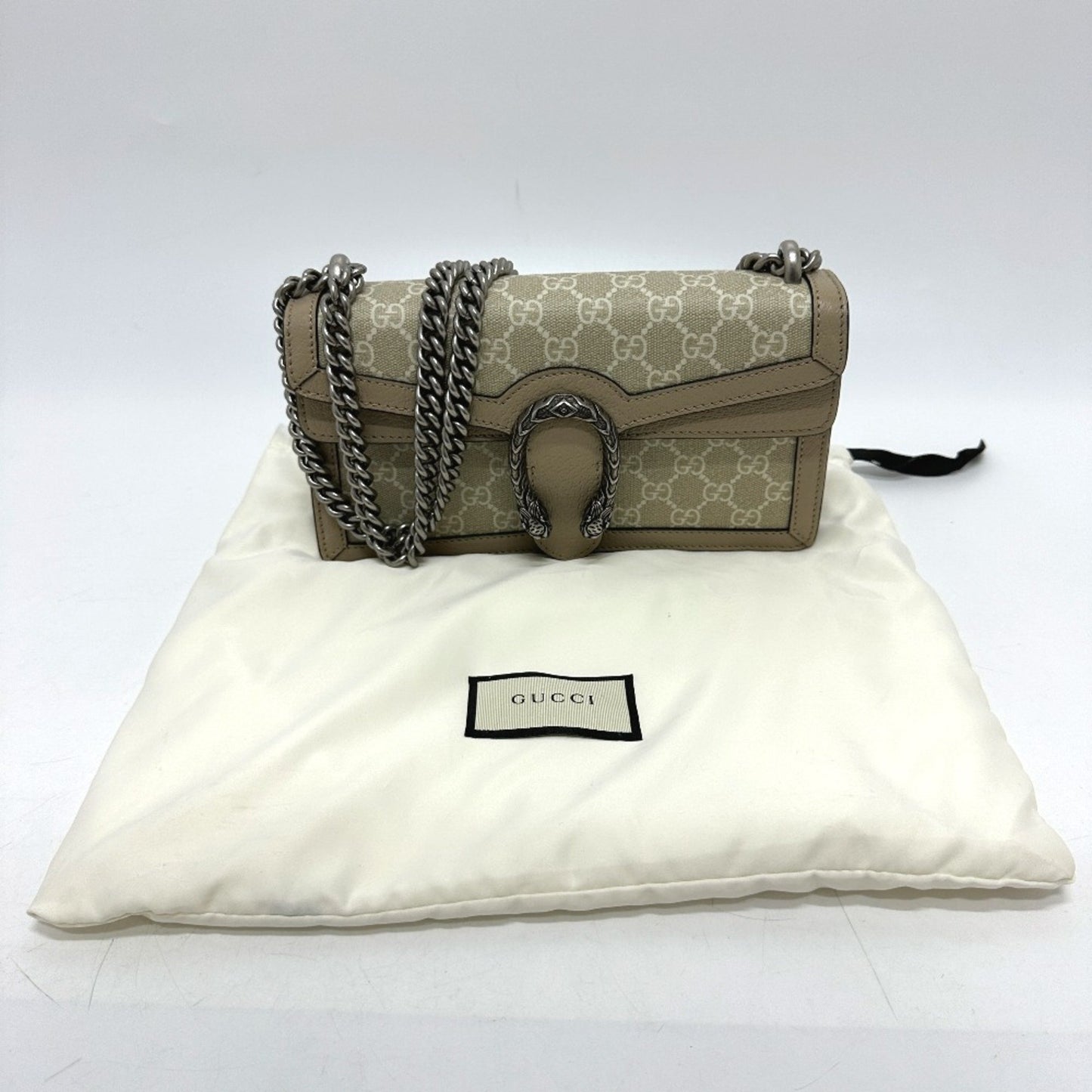 Gucci Brown Canvas Dionysus