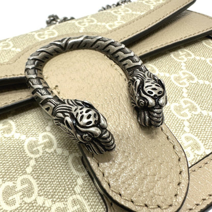 Gucci Brown Canvas Dionysus