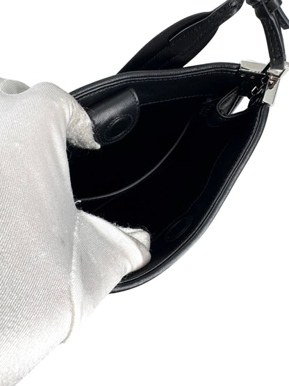 Gucci Black Leather Horsebit