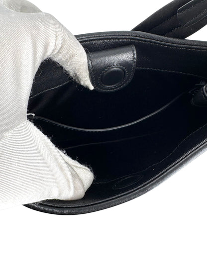 Gucci Black Leather Horsebit