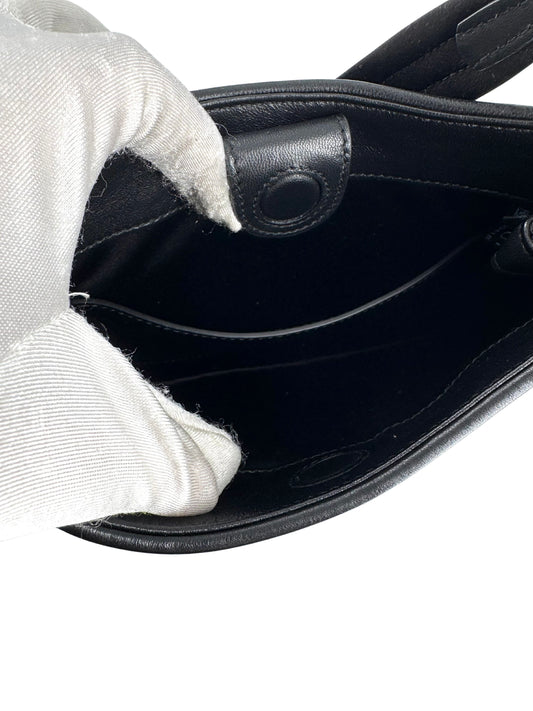 Gucci Black Leather Horsebit