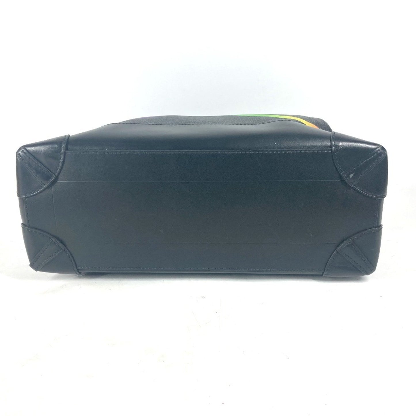 Louis Vuitton Black Leather Steamer