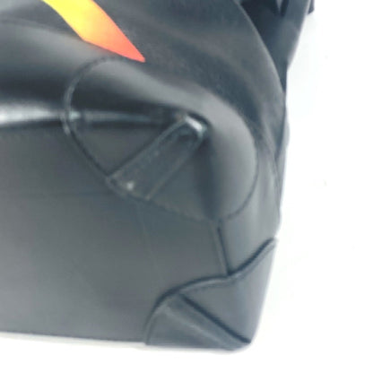 Louis Vuitton Black Leather Steamer