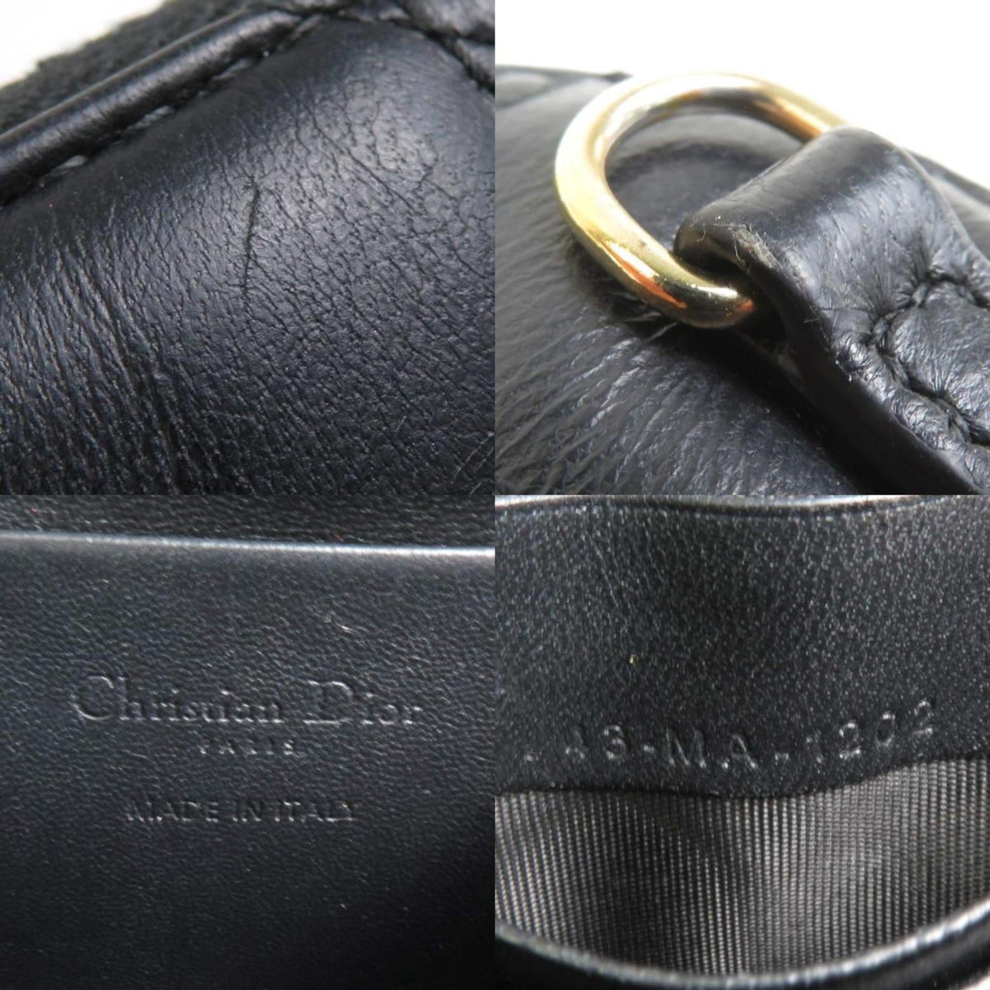 Dior Black Leather Lady Dior