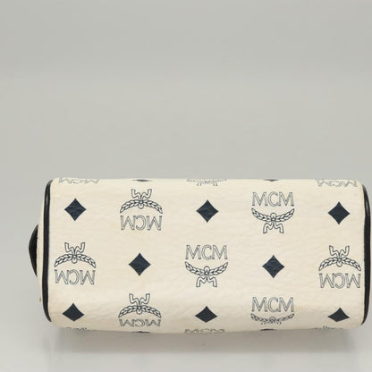 Mcm White Canvas Visetos