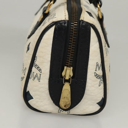 Mcm White Canvas Visetos