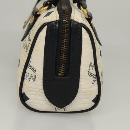 Mcm White Canvas Visetos
