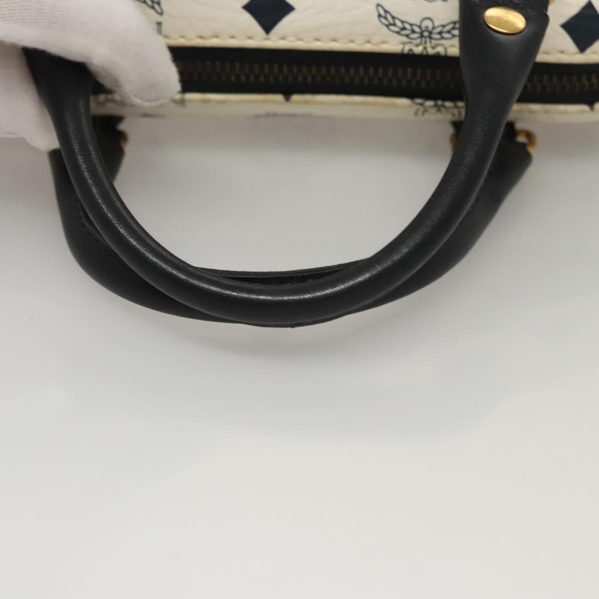 Mcm White Canvas Visetos
