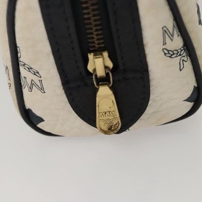 Mcm White Canvas Visetos