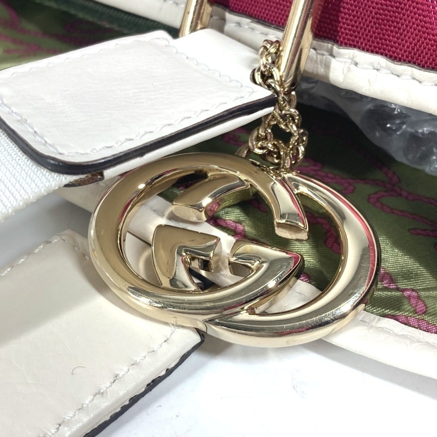 Gucci Red Leather Shoulder