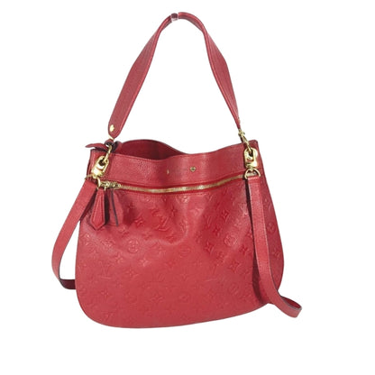 Louis Vuitton Black Leather Madeleine