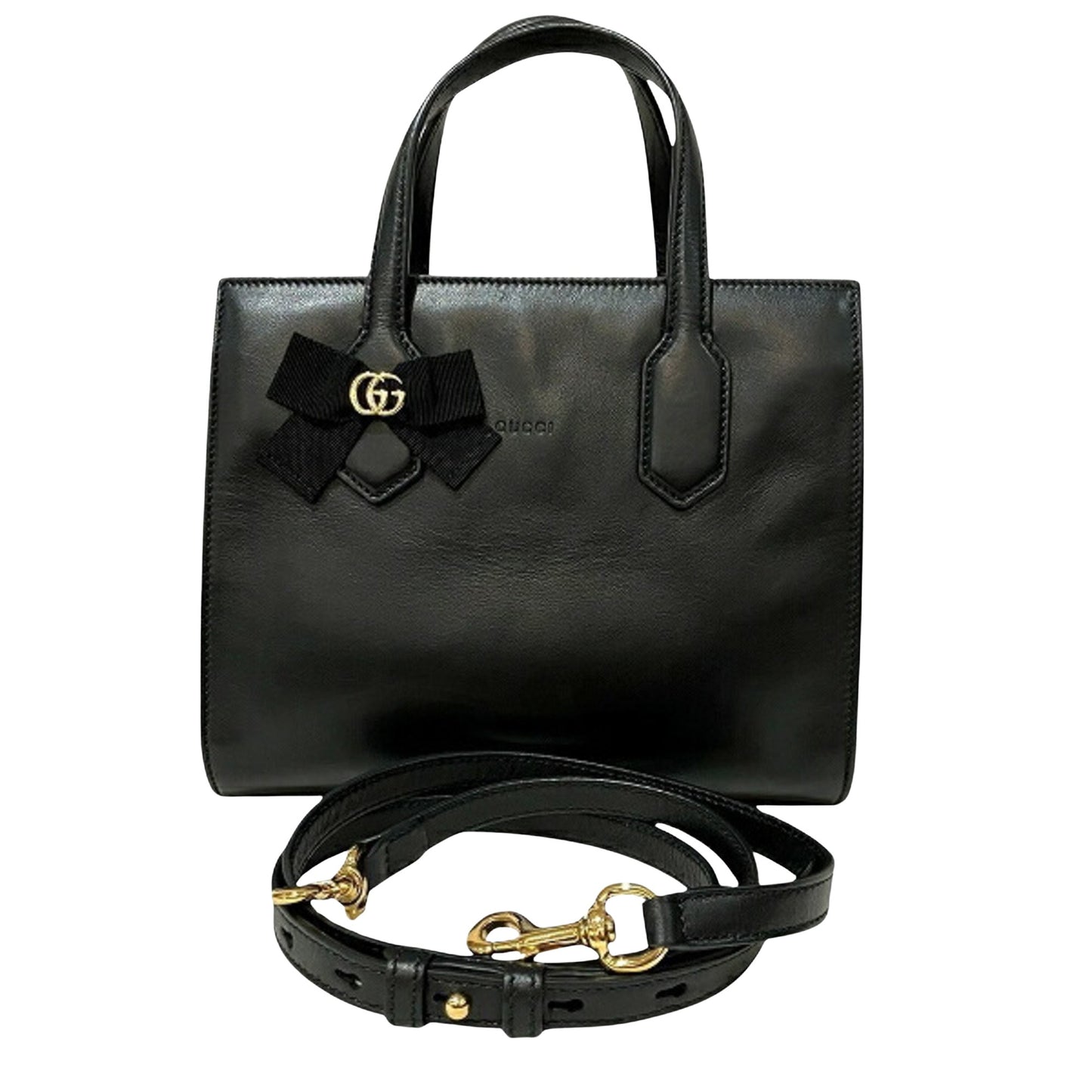Gucci Black Leather Shoulder