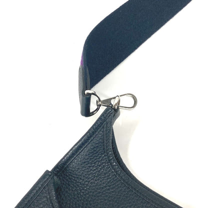 Hermès Blue Leather Evelyne