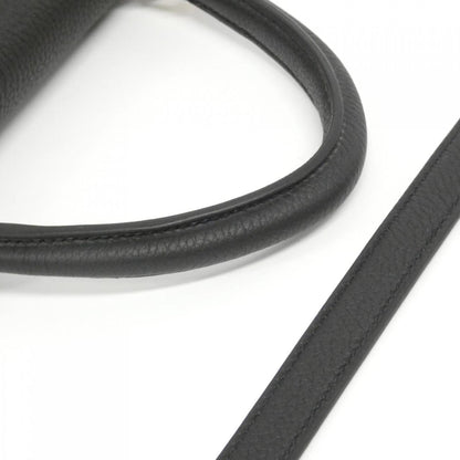 Hermès Black Leather Kelly 25
