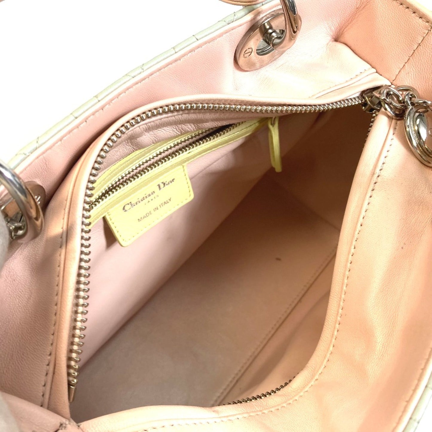 Dior Blue Leather Lady Dior