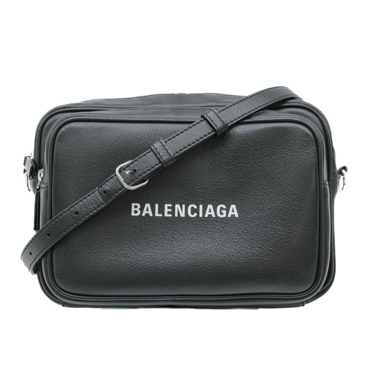 Balenciaga Black Leather Everyday