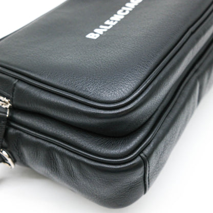 Balenciaga Black Leather Everyday