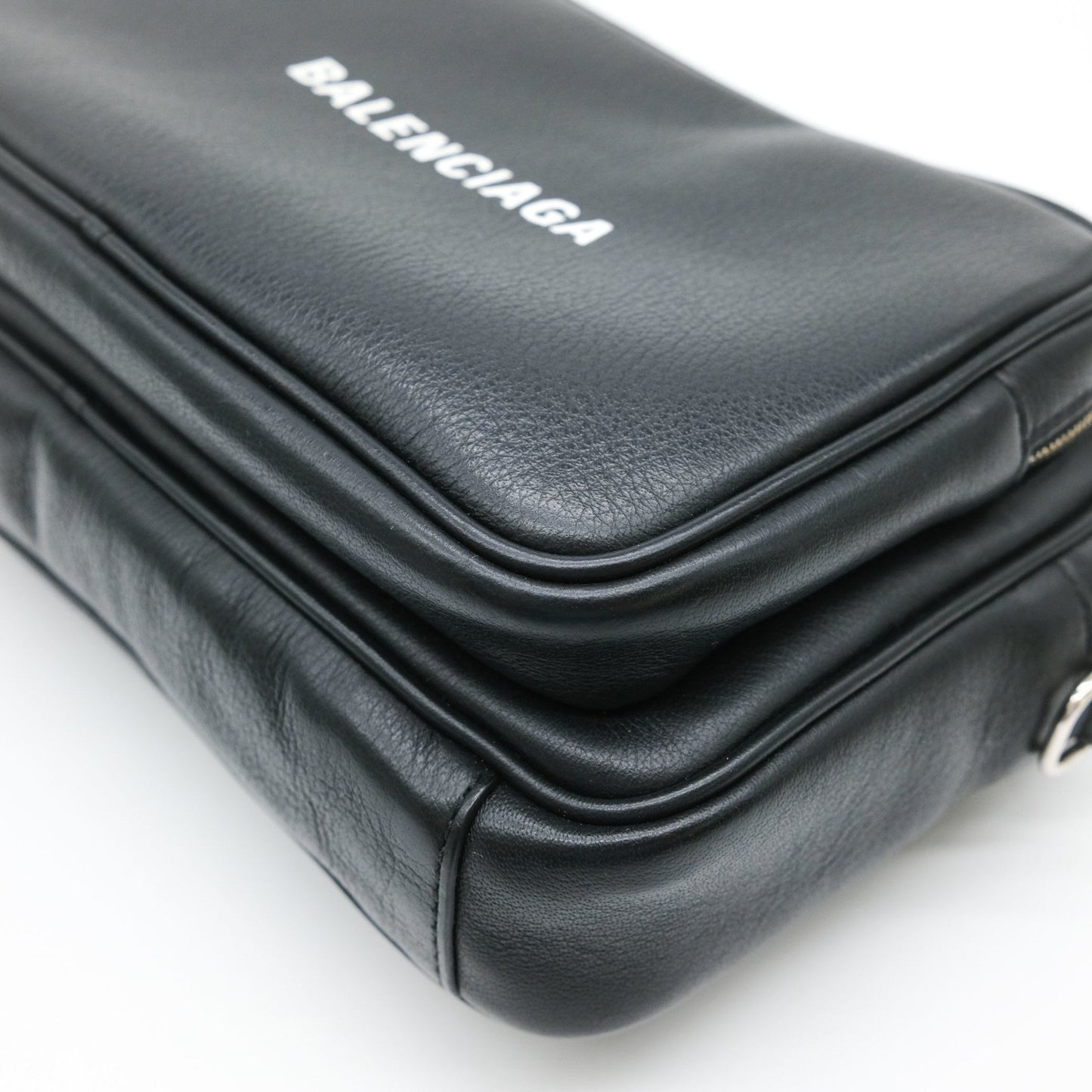 Balenciaga Black Leather Everyday