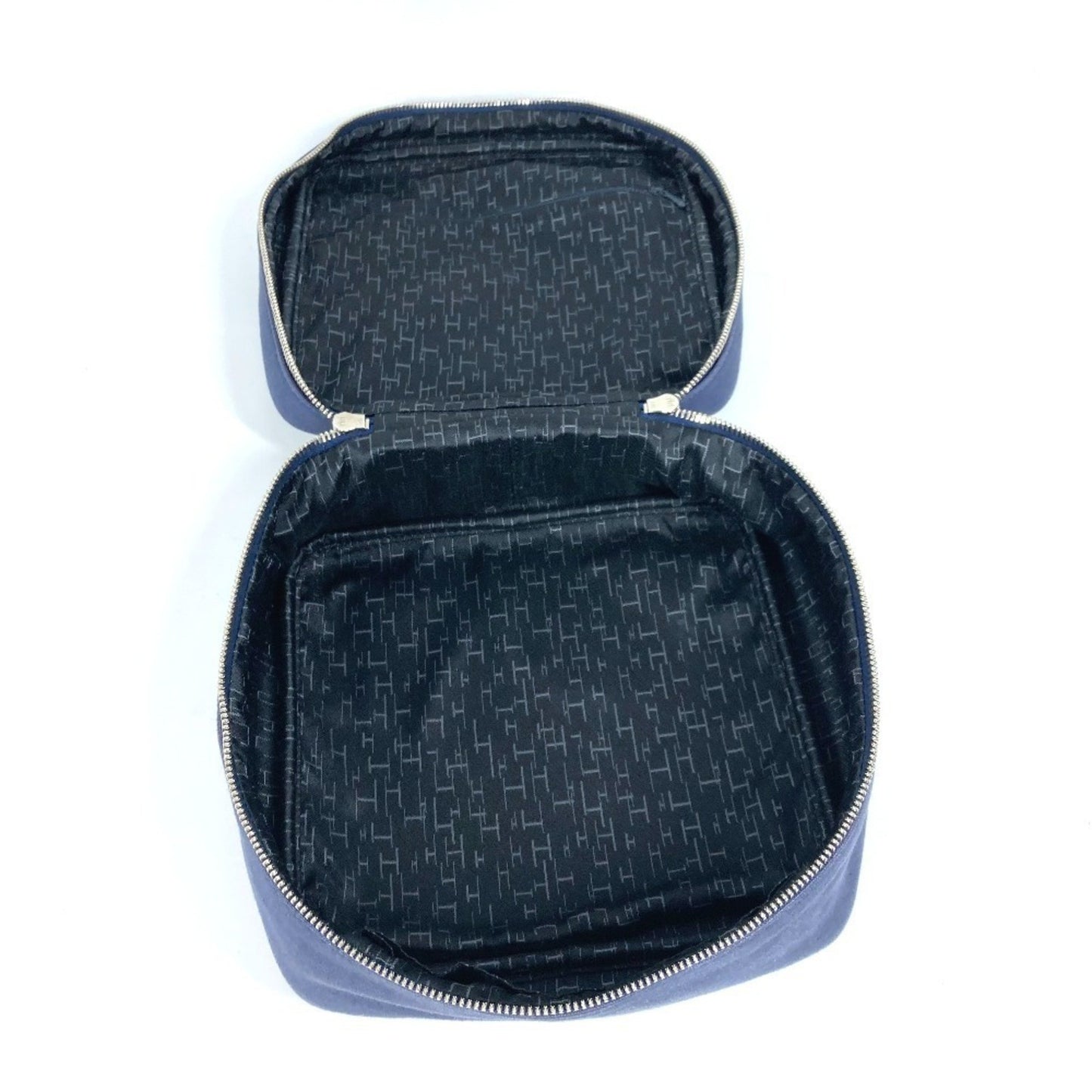 Hermès Black Canvas Handbag