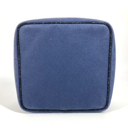 Hermès Black Canvas Handbag