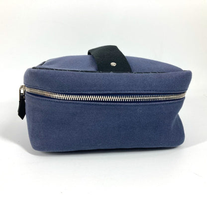 Hermès Black Canvas Handbag